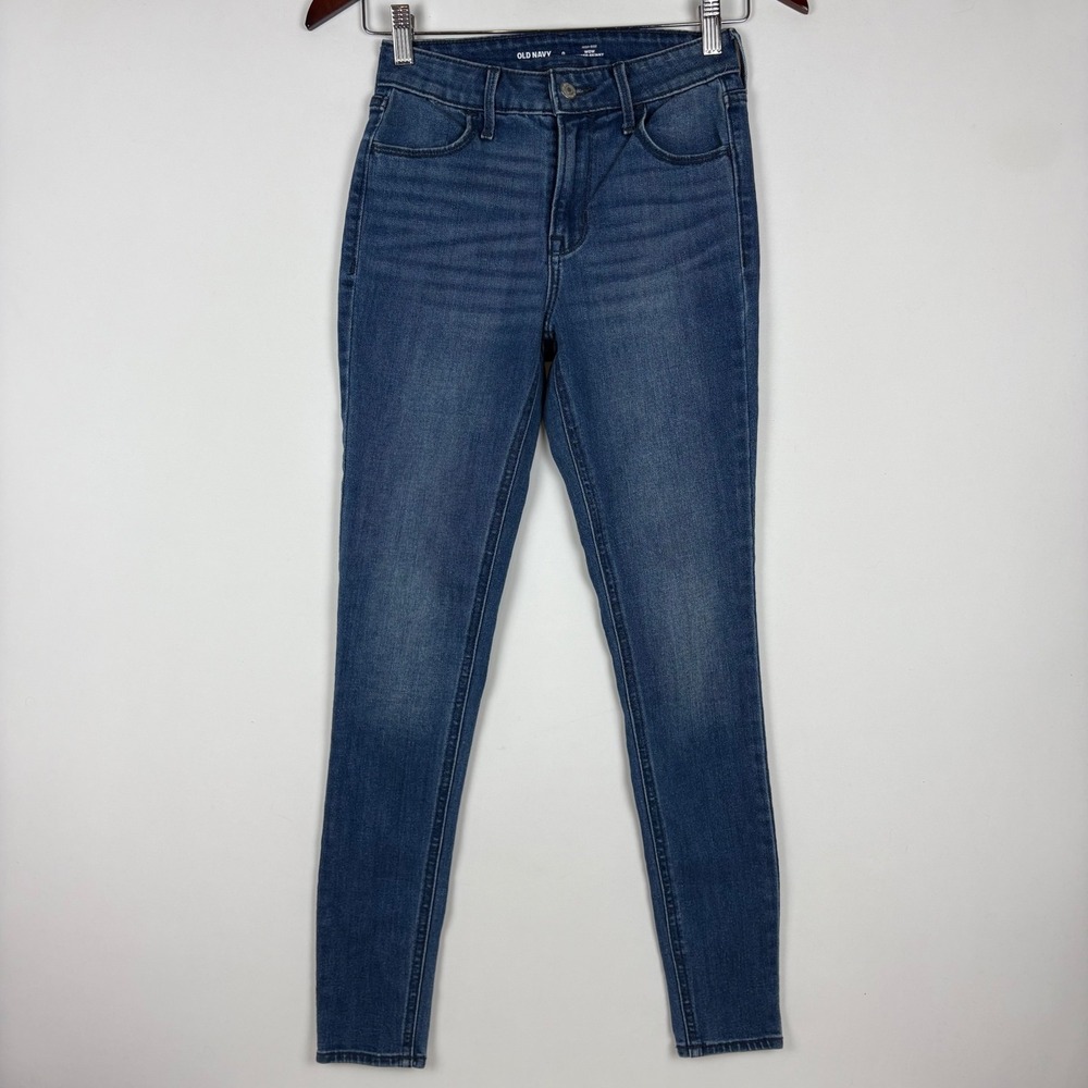 Old Navy Wow Super-Skinny Jeans High-Rise Denim